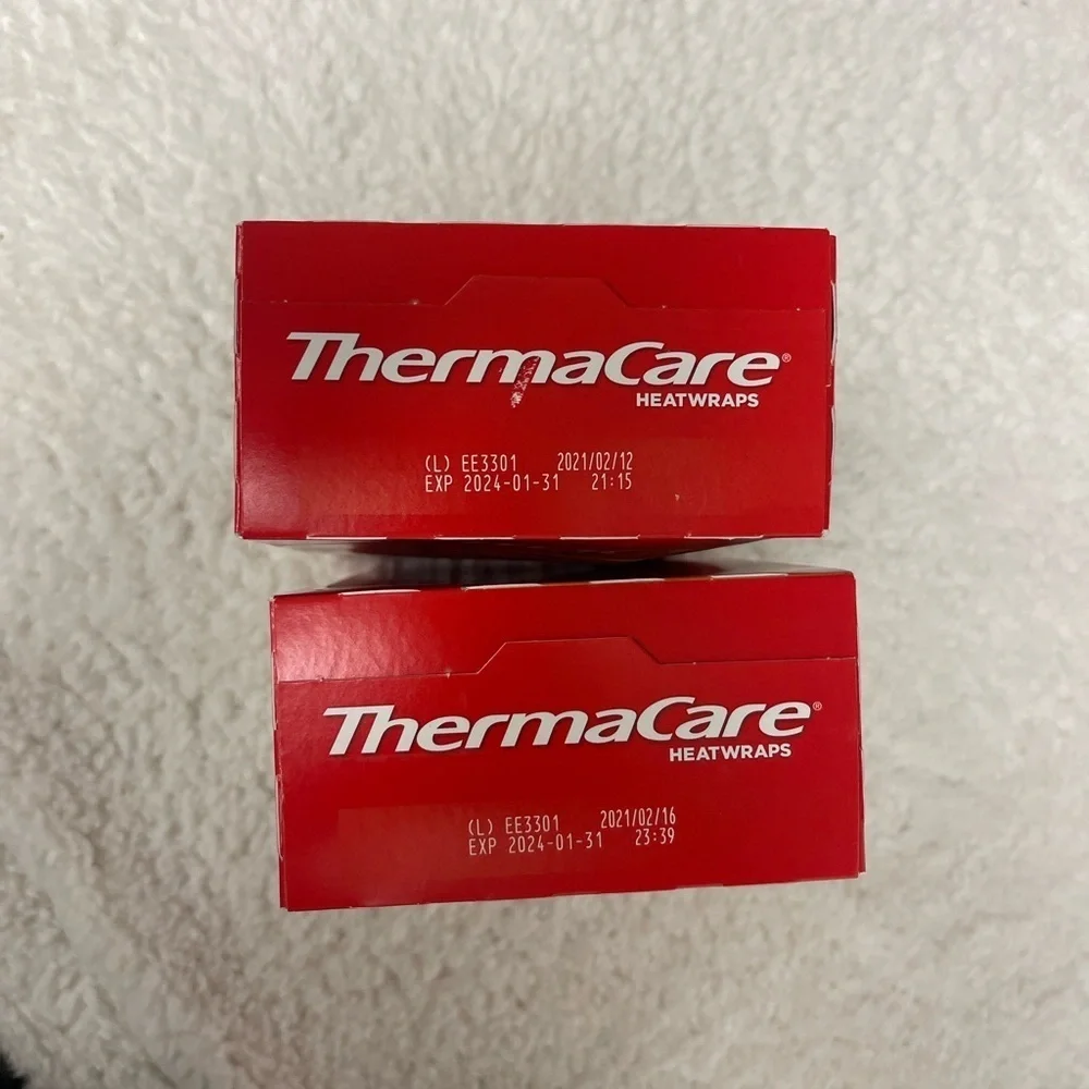 2 Pack: Thermacare Back/Hip Pain Heatwraps Small Med
